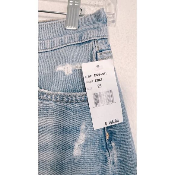 Agolde Parker Vintage Cut Off Short in Swapmeet 25” - Picture 6 of 10